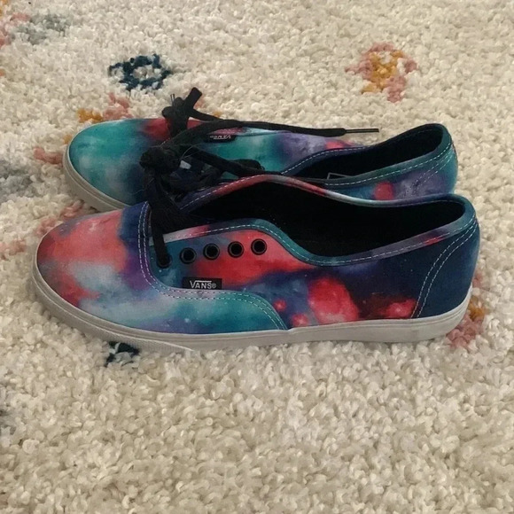 Vans Authentic Lo Pro Cosmic Galaxy Sneakers Size 6.5 - Picture 5 of 7